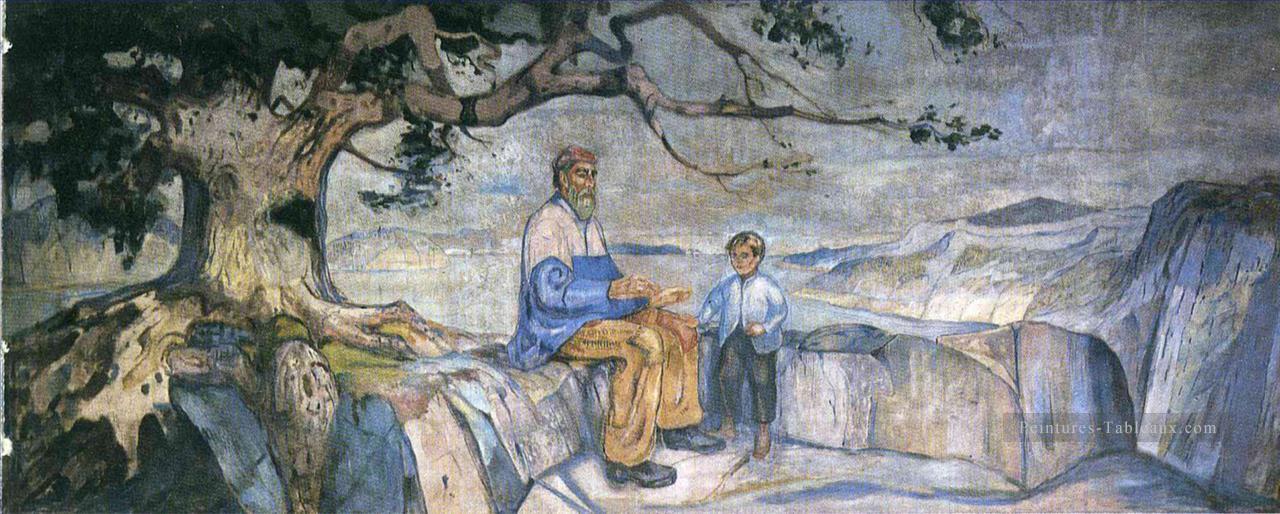 histoire 1916 Edvard Munch Peintures à l'huile